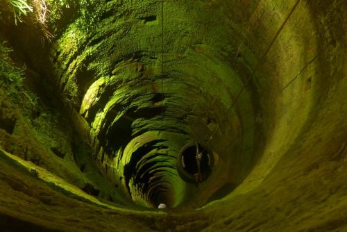 Der zweittiefste Brunnen Europas, der sich in der Festung Königstein befindet